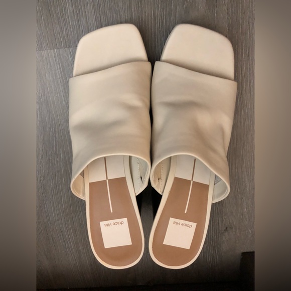 Dolce Vita Beige, Women’s Mule 3” block heel, Size 10 - Picture 3 of 7